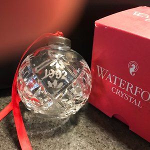Waterford 1992 Christmas Ornament